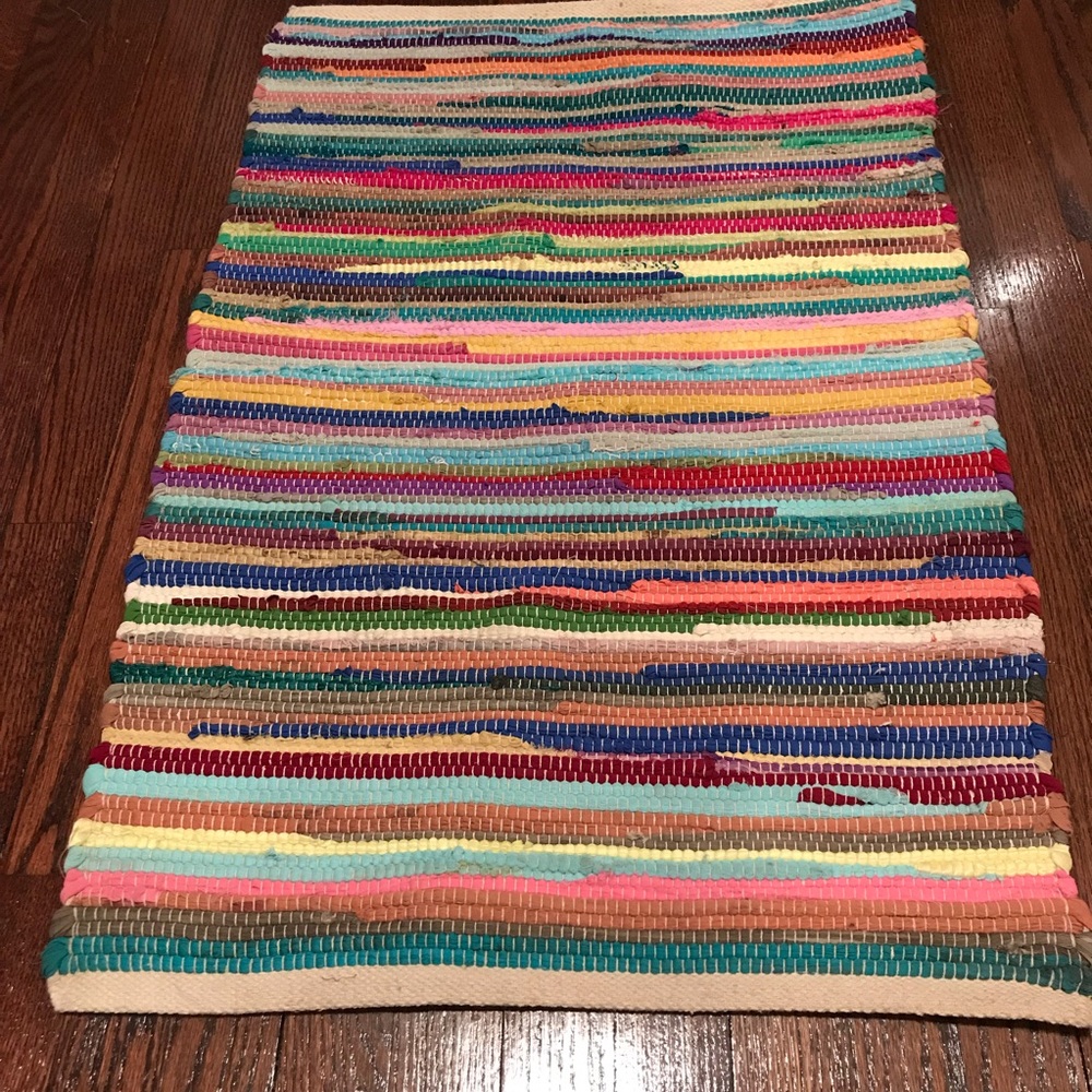 Chindi | Colorful Woven Rag Rug - Picture 2 of 6